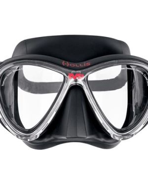 M3 Prescription Dive Mask by Hollis Black Rx