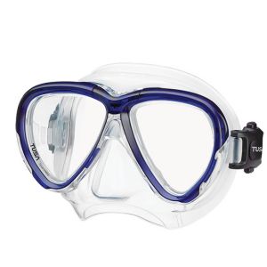 Tusa Intega Prescription Scuba Dive Mask Rx Blue