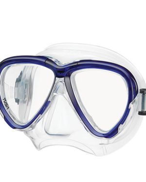 Tusa Intega Prescription Scuba Dive Mask Rx Blue