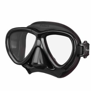 Tusa Intega Prescription Scuba Dive Mask Rx Blackout