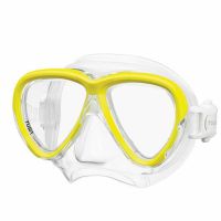 Tusa Intega Prescription Scuba Dive Mask Rx Yellow