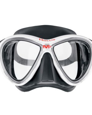 M3 Prescription Dive Mask by Hollis White Rx