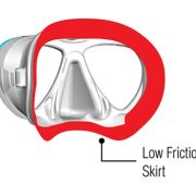 Tusa Intega Prescription Scuba Dive Mask Rx Blackout